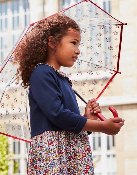 Parapluie transparent à imprimé fleuri DIPLUETTE / 22H4PFE1PUI961