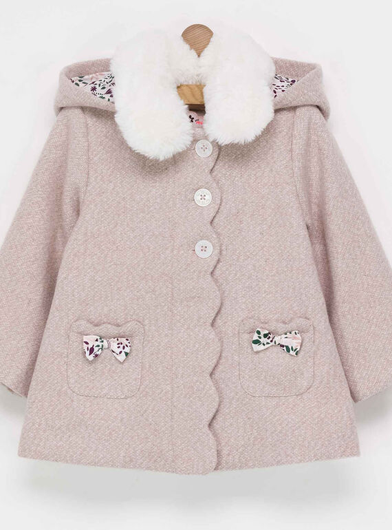 Manteau rose PIDOLLY / 18H1BFG1MAN301