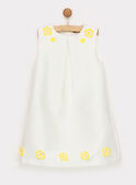 Robe blanche RYETUETTE / 19E2PFS3ROB001