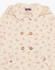 Parka beige 3 en 1 à fleurs FRATERETTE / 23E2PF51PAR808