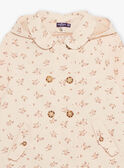 Parka beige 3 en 1 à fleurs FRATERETTE / 23E2PF51PAR808