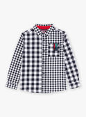 Chemise blanches à carreaux FECHEMAGE / 23E3PGB1CHMC243