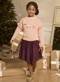 Sweat rose doublé polaire LOISWETTE / 24H2PFU1SWEK007