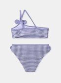 Maillot de bain deux pièces imprimé vichy  MRUNOUETTE / 25E4PFC5D4L001