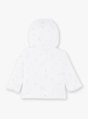 Veste à capuche rose pâle bébé fille ZOLIKA / 21E0CFG1VES301