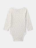 Lot de 3 bodies imprimé ou uni Bébé Fille NEFANTINE / 25H5BFC2BDL001