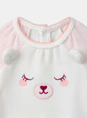 Dors-bien en velours ours LEDALIA / 24H5BF41GRE001
