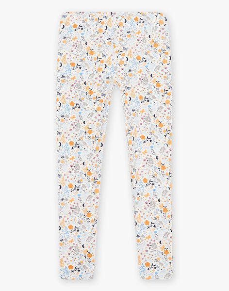Chemise de nuit en jersey et legging à motifs renard et fleurs DOUNAETTE / 22H5PF22CHN001