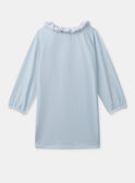 Chemise de nuit bleu clair imprimée fée et legging fleuri Fille NUIZETTE / 25H5PFB1CHN020