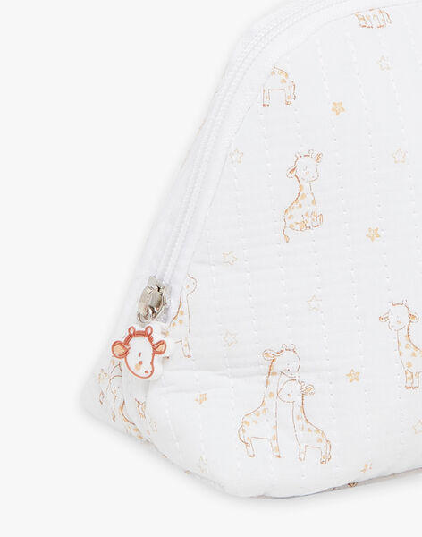 Trousse écrue Girafe FOUNTAIN / 23E0AM61TRN000