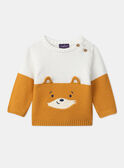 Pull tête de renard bicolore LAMIMI / 24H1BGO1PUL001