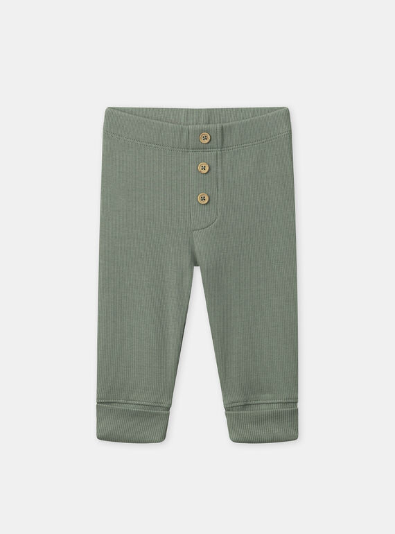 Legging vert sauge Bébé Garçon NAFRANCK / 25H1BGS2LGG610