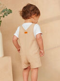 Salopette Courte Beige KATANGUY / 24E1BGO1SAC801