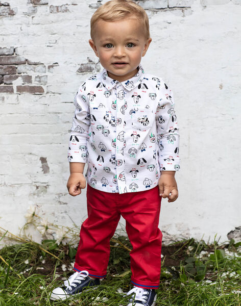 Pantalon Rouge Uni Bebe Garcon Pantalon Et Jean Bebe Sergentmajor