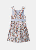 Robe réversible à fleurs MLOROBETTE / 25E2PFP2ROB622