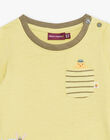 T-shirt anis bébé garçon CACELIN / 22E1BGB1TML116