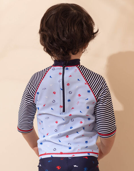 T Shirt De Bain Anti Uv Bleu Imprime Creatures Marines Enfant Garcon Nouveautes Enfant Sergentmajor T Shirt De Bain Anti Uv Bleu Imprime Creatures Marines Enfant Garcon Nouveautes Enfant Sergentmajor