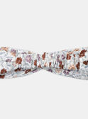 Bandeau croisé imprimé fleur MABRENDA / 25E4BF71BAN001