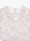 Body, bloomer et bandeau lilas à imprimé fleurs FORINE / 23E0CFT2ENSH700