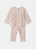 Pyjama en maille ajourée et imprimée MEANNA / 25E5BFF1PYJ413