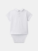T-shirt body imprimé à col MAJEAN / 25E1BGJ1BOD001