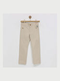 Pantalon beige RYAGE / 19E3PGR1PAN806