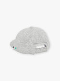 Casquette matelassée grise chiné FAROBIN / 23E4BGS1CHAJ920