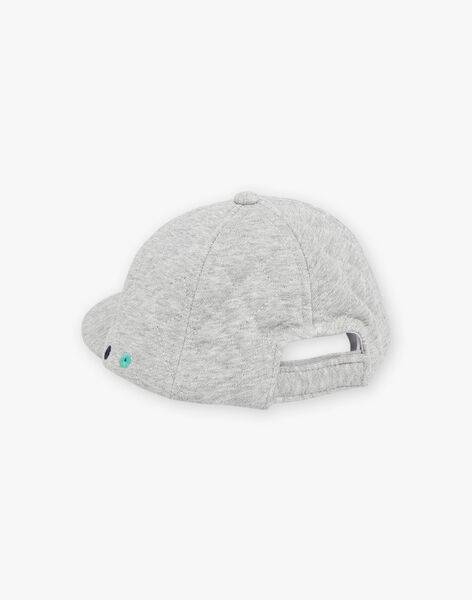 Casquette matelassée grise chiné FAROBIN / 23E4BGS1CHAJ920
