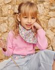 Foulard écru à imprimé fleuri FLEPETTE / 23E4PFS1ECH001