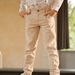 Pantalon beige en lin