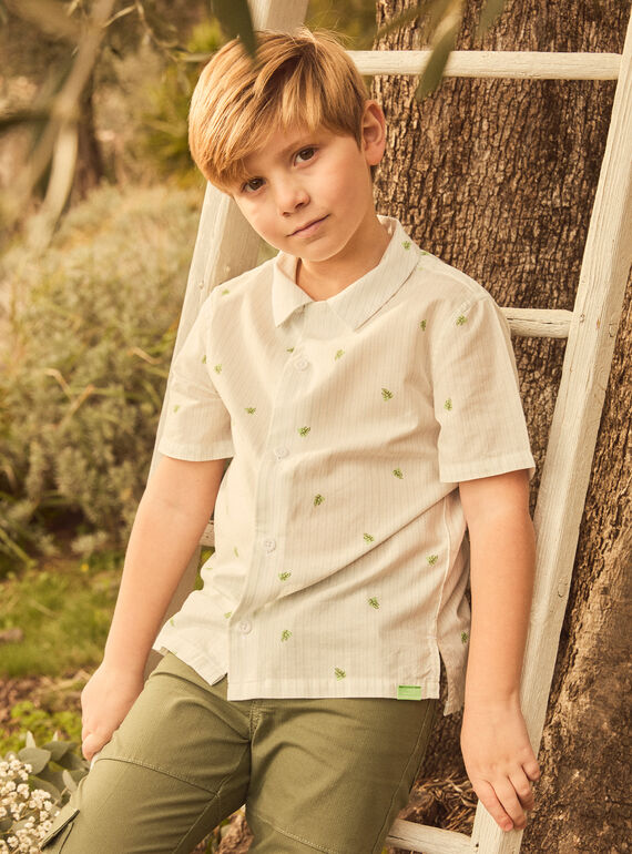 Chemise Feuille MLEMARLAGE / 25E3PGO1CHM001
