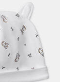 Bonnet ludique de naissance MOUSA / 25E0AG12BON000