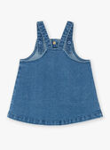 Chasuble en denim bleu moyen ZAFLORIANE / 21E1BFB1CHSP269
