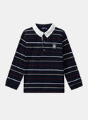Polo Bleu marine LUPOLAGE / 24H3PGM1POL070