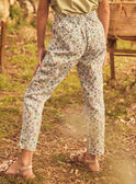 Pantalon à fleurs MLEPANETTE / 25E2PFO1PAN001