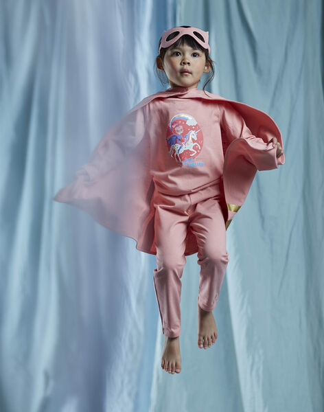 Pyjama déguisement super-héroïne corail enfant fille CHOUJOETTE 3 / 22E5PFE1PYT404