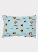 Parure de lit bleu turquoise motif pirate  TIPARURPIR2 / 20EZEN73PLRC218
