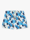 Short de plage imprimé feuilles bébé garçon CILEO / 22E4BGO1MAI701