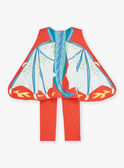 Ensemble pyjama rouge à motif Dragon Chevalier du Feu KUIMAGE 3 / 24E5PG73PYTE406