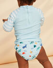 Maillot de bain couche ciel à imprimé marin FISAIF / 23E4BGM1MM1020