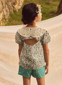 Blouse col claudine MLEBOSETTE / 25E2PFO1CHE001