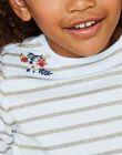T-shirt marinière argent et blanc DROMARETTE 2 / 22H2PFQ5TML001
