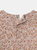 T-shirt rose à fleurs MIXETTE 2 / 25E2PF51TMC311