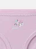 Lot de 5 culottes imprimées ou uni Fille NEJAZETTE / 25H5PFC4SLR301