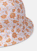 Chapeau UPF 50+ imprimé fleuri MITEVA / 25E4BFC2CHA001
