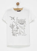Oeuf de Pâques crocodile: 1 tee-shirt à colorier NYDINAGE / 18E3PGK2TCT001