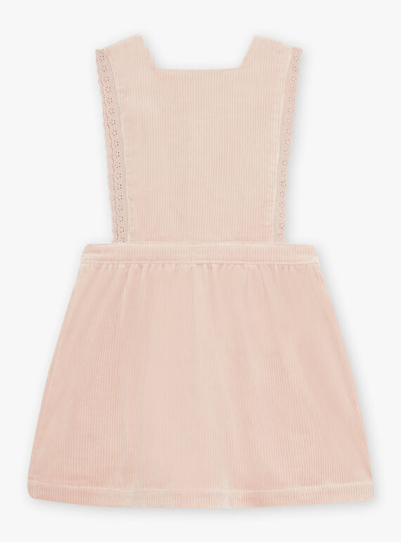 Robe tablier en velours DULCINETTE / 22H2PFR1CHS801