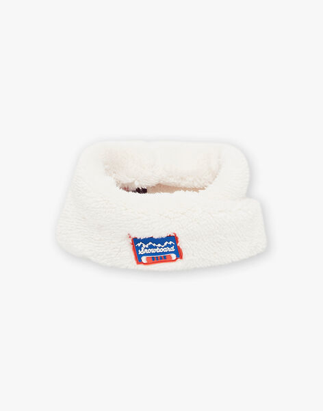 Snood en fourrure synthétique écru DESNOWAGE / 22H4PGN1SNO001