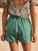 Short coton lin ceinture MLESORETTE / 25E2PFO1SHOC242