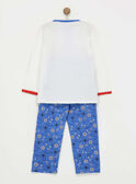 Pyjama blanc et bleu REMARAGE / 19E5PG76PYJ001